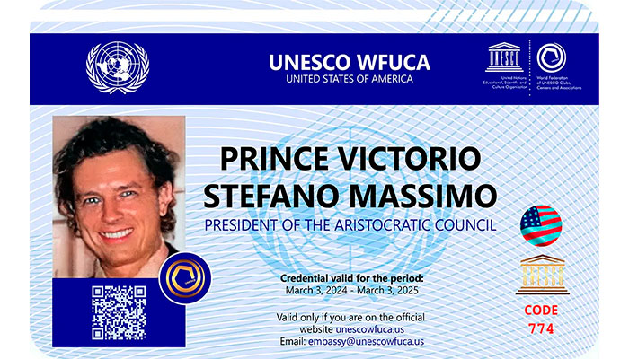 Prince Victorio Stefano Massimo